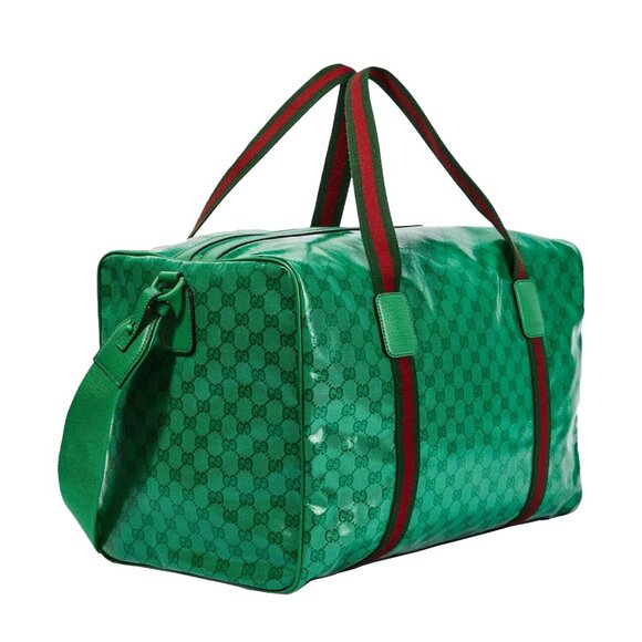 Gucci Unisex GG Crystal Canvas Large Duffel Bag - Picture 2 of 10